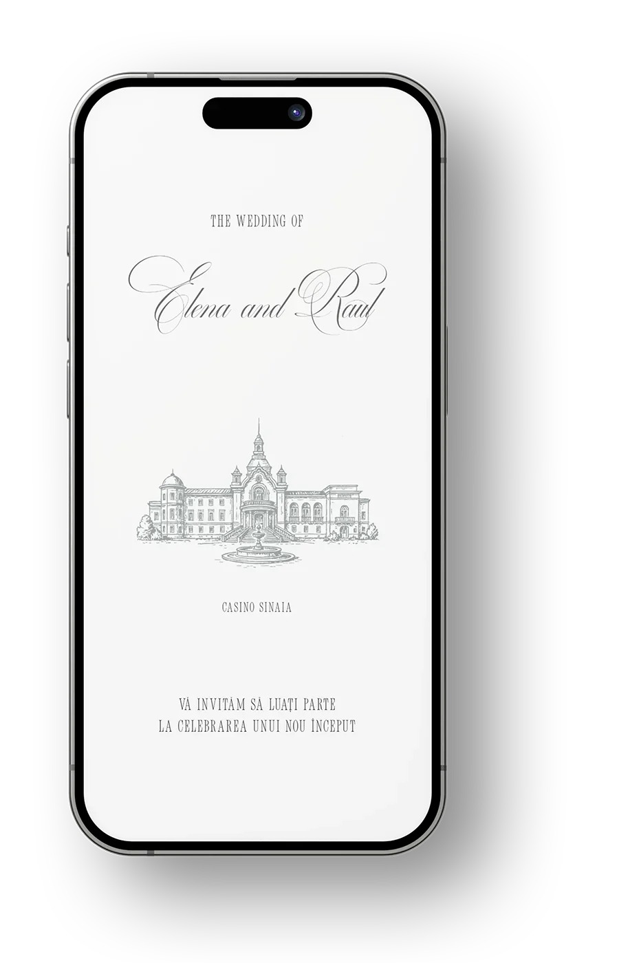 Invitatie electronica Golden Heritage