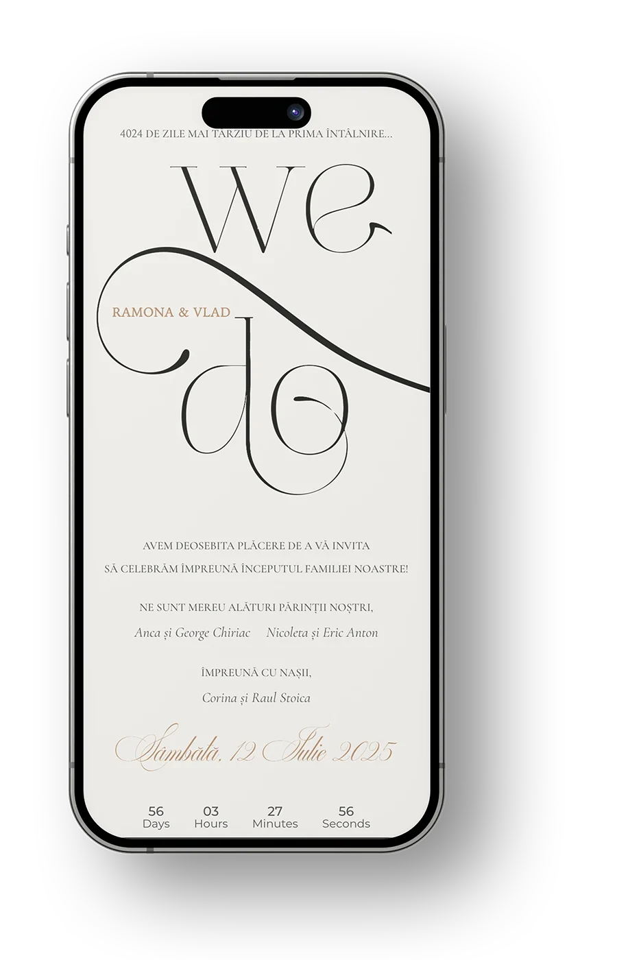 Invitatie electronica grand epoque