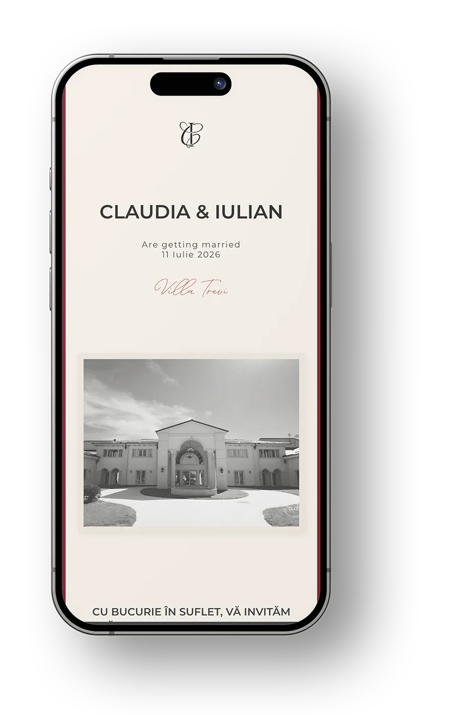 Invitatie electronica SimplyUs